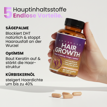 24 in 1 Haarwuchs Kapseln