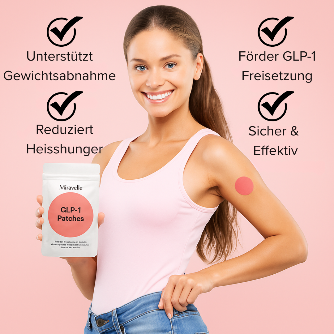 GLP-1 Patches - Einfach kleben, schlanker werden