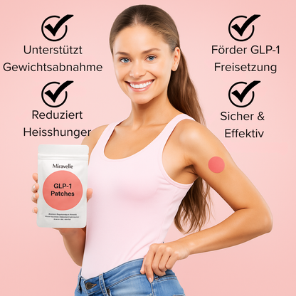 GLP-1 Patches - Einfach kleben, schlanker werden
